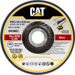CAT Τροχός λείανσης 125x6x22.23 mm σετ:5τεμ. DA10023 (τιμή/τεμ)