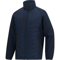 Μπουφάν Pro Universal Jacket με θερμικό και ελαστικό hybrid σχέδιο TRA958 Regatta Navy/Ash