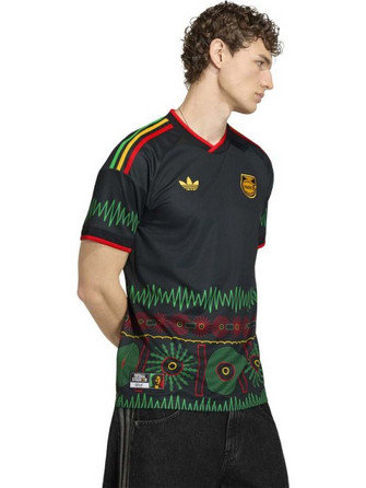 ADIDAS ORIGINALS Ανδρική Φανέλα Jamaica 2026 - ΜΑΥΡΟ, Μέγεθος XL, Χρώμα ΜΑΥΡΟ