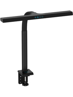 Digitus LED Φωτιστικό Γραφείου Μαύρο DA-90490