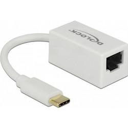 DeLOCK 65906 Ενσύρματος Ethernet USB-C Αντάπτορας Δικτύου 1Gbps