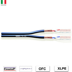 TSK1042 PVC FLAT | Καλώδιο Ήχου Flat Balanced, 2x2x0.22mm, Σκούρο Μπλε (Κουλ. 10