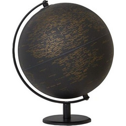 Υδρόγειος Σφαίρα Troika Planet goldfarben, Black