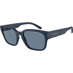 Arnette AR4325 27592V Ανδρικά Γυαλιά Ηλίου Τετράγωνα Κοκάλινα Μαύρα με Μπλε Polarized Φακό