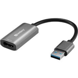 Αντάπτορας Hub Sandberg USB 3.0 HDMI (ST-BU) 4K Gray
