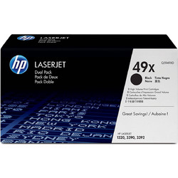 HP 49X Black Toner 2pcs