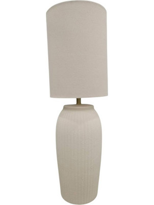 Φωτιστικό Επιτραπέζιο Terra 035303 24x24x76cm E27 60W Cream