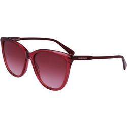 Longchamp LO718S 601 Γυναικεία Γυαλιά Ηλίου Πεταλούδα Κοκάλινα Ροζ με Ροζ Degradee Φακό