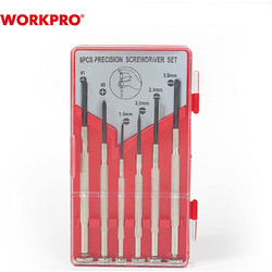 ΚΑΤΣΑΒΙΔΙΑ ΩΡΟΛΟΓΟΠΟΙΩΝ ΣΕΤ 6 τμχ WP200508 WORKPRO (ΚΑΡΤΕΛΑ)