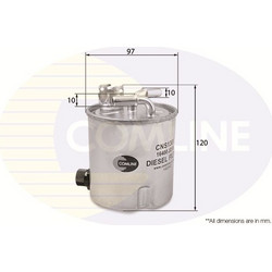 COMLINE ΦΙΛΤΡΟ ΚΑΥΣΙΜΟΥ - CNS13017 (OEM: 16400-JX52A, 16400JY00A)