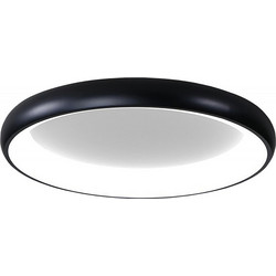 Φωτιστικό οροφής led μαύρο 3CCT Dimmable by remote control 40w 3650Lm