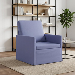 vidaXL Πολυθρόνα Ύφασμα Μπλε 70x81x82cm 42041019