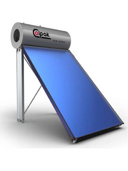 Calpak Prisma Ηλιακός Θερμοσίφωνας 160lt 2.5m² Glass Διπλής Ενέργειας