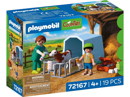 Playmobil Country Επίσκεψη Από Τον Κτηνίατρο για 4+ Ετών 72167