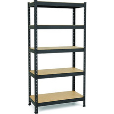 Μεταλλική ραφιέρα με 5 ράφια 90x 40x 180 cm