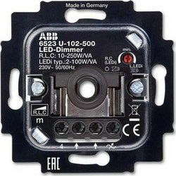 6523 U-102-500 Dimmer Turn/push button