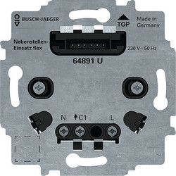 Busch-Jaeger Ένθετο μονάδας υποκαταστημάτων flex 1-θέσης 230 V