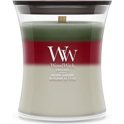 Scented Candle, Medium WOODWICK Holiday Garland 275 g, 1 piece