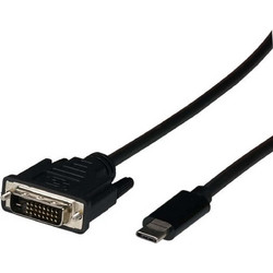 Καλώδιο USB Type-C σε DVI-D 2 μ. EFB (EBUSBC-DVIK.2)