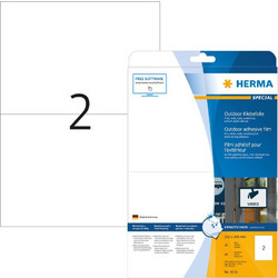 Ετικέτες Herma A4 Outdoor adhesive White 210x148 mm 20 pcs