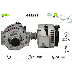 VALEO 444291 - VALEO ΔΥΝΑΜΟ
