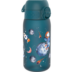 Ion8 Διάστημα Παιδικό Μπουκάλι Πλαστικό BPA Free Μπλε 350ml