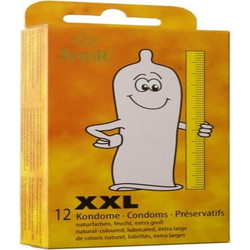 Amor XXL Προφυλακτικά με Λιπαντικό 12τμχ