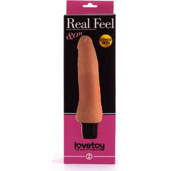 Lovetoy Real Feel 8.0" Ρεαλιστικός Δονητής 20cm Flesh 2