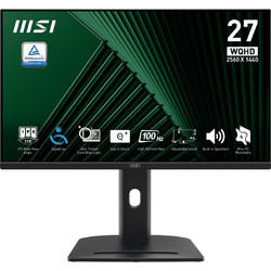 MSI PRO MP275QPG IPS Monitor 27" 2560x1440 QHD 100Hz 4ms