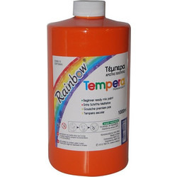 Rainbow τέμπερα πορτοκαλί 1000ml