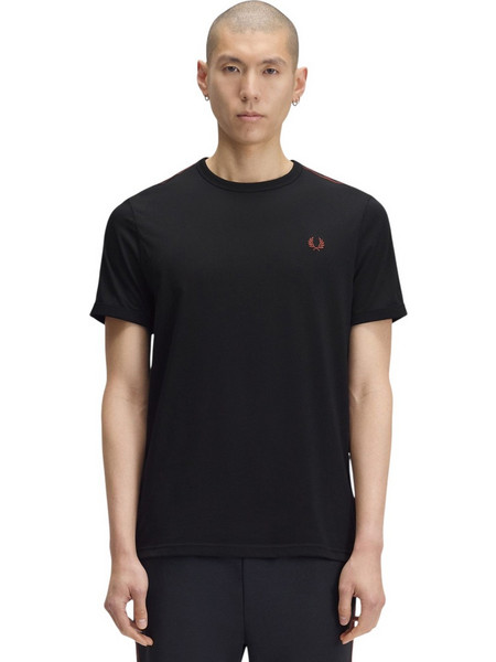 FRED PERRY M T-SHIRT - M4613-50C BLACK