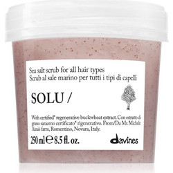 Davines Solu Sea Salt Scrub scrub βαθιάς απολέπισης για όλους τους τύπους μαλλιών 250 ml