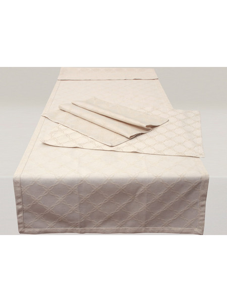 Σετ 2 Τεμ Ράνερ Αλέκιαστα 50x150 Caroline Linen - Anna Riska