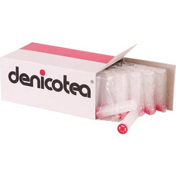 Ανταλλακτικά φίλτρα πίπας τσιγάρου DENICOTEA Crystal Filters 8mm 50τεμ. - 1 Πακετάκι