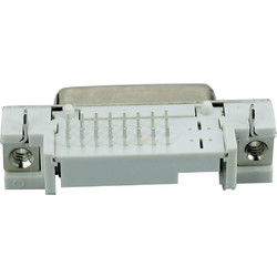 DVI Connector - DVI 25P, Nickel, White