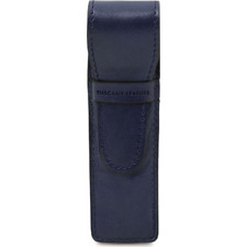 Exclusive leather pen holder - Μπλε σκούρο