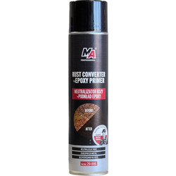 Αντισκωριακό σπρέι + εποξειδικό αστάρι 600ml Amtra