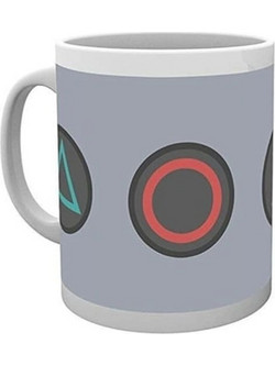 GB eye Playstation - Buttons Κούπα Κεραμική Πολύχρωμη 320ml MG0198