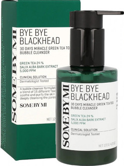 Some By Mi Bye Bye Blackhead 30 Days Miracle Αφρός Καθαρισμού Προσώπου 120gr