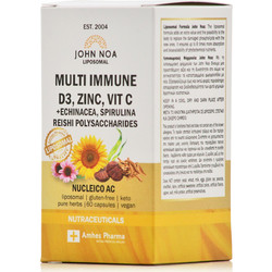 John Noa Liposomal D3 Zinc Vit C + Echinacea 60 κάψουλες