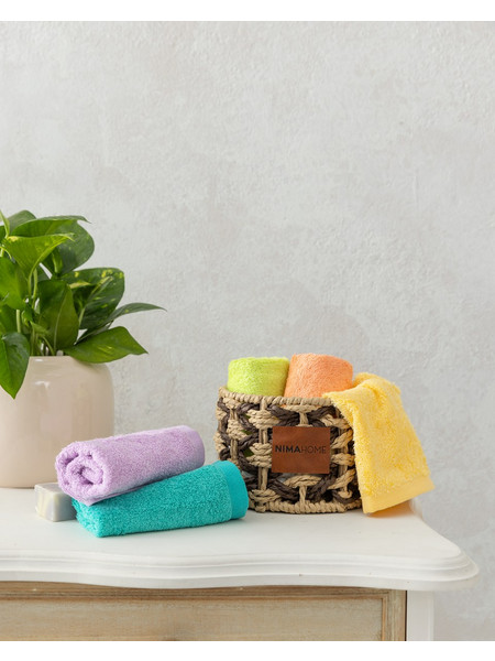 Nima Καλαθάκι Με 5 Τεμάχια Λαβέτες - Bamboo Care