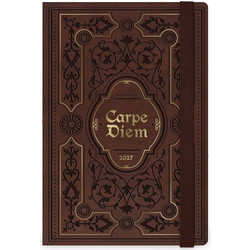 ΗΜΕΡΟΛΟΓΙΟ ΕΒΔΟΜΑΔΙΑΙΟ LEGAMI 12x18cm 2027 VINTAGE BOOK - CARPE DIEM