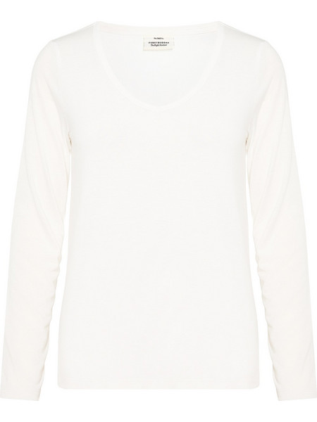 FUNKY BUDDHA ΜΠΛΟΥΖΑ ΓΥΝΑΙΚΕΙΑ FBL014-101-07-SNOW WHITE (SNOW WHITE)