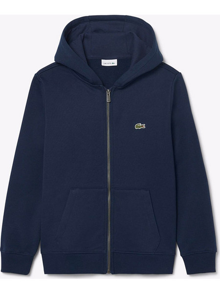 Lacoste Παιδική Ζακέτα Φούτερ Dark Blue 3SJ2713-166