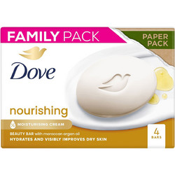 Dove Nourishing Cream Bar Σαπούνι 4x90gr