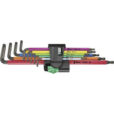 Wera Σετ 9 Κλειδιά Torx σε Σχήμα L 967/9 TX XL 5024480001