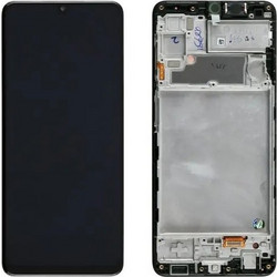 Αυθεντική Οθόνη Samsung A22 4G A225 Black (Samsung Service Pack GH82-25944A)