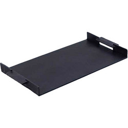Host Touch Δισκος Σερβιρισματος 56x28x4.5cm Αλουμινιο Μαυρο - Liberta