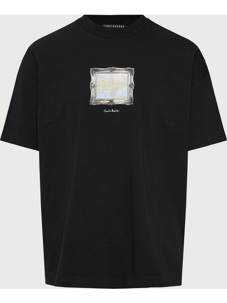 Oversized t-shirt Claude Monet - FUNKY BUDDHA x apoh London FBU014-603-04_BLACK