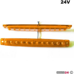 Μέγεθος 0050 με 12 LED - 24V Πορτοκαλί